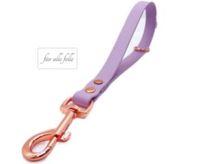 Biothane® Kurzführer in Lavendel