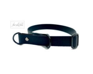 Biothane® Zugstophalsband in Dunkelblau