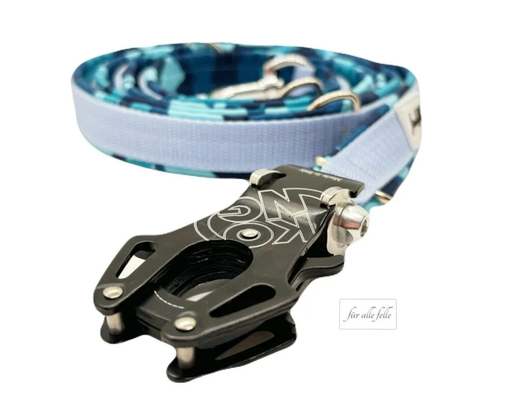 Kong Frog Karabiner Hundeleine fr stark ziehende Hunde