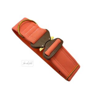 Cobrahalsband aus Softshell in der Farbe Lachs