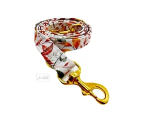 Herbstblätter Softshell Hundeleine