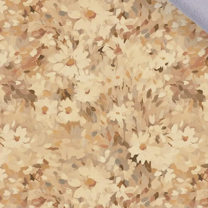 Softshell Stoff Gänseblümchen